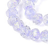 Handmade Foil Lampwork Beads Strands FOIL-T008-09C-3
