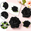 Cloth & Iron Alligator Hair Clips AJEW-SP0002-84B-3