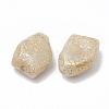 Crackle Acrylic Beads CACR-T001-04-2