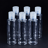 120ml Transparent PET Plastic Disc Top Cap Bottles MRMJ-BC0001-40-6