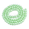 Electroplate Glass Beads Strands EGLA-A034-J4mm-A05-2