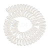 Electroplated Glass Pearl Beads Strands GL-CBA64F3-01A-3