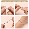 20 Sets 2 Colors Alloy Magnetic Clasps PALLOY-CJ0002-34-3