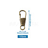 Iron Keychain Clasp Findings IFIN-TAC0002-11AB-15