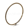 304 Stainless Steel Bangles for Women BJEW-C091-02C-GP-4
