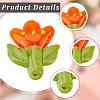 12Pcs Handmade Lampwork Beads LAMP-PA0001-03A-6