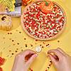 1200Pcs 6 Colors Thanksgiving Day Themed Opaque Acrylic Beads MACR-SC0001-44-3