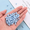 Opaque Acrylic Beads MACR-S370-C6mm-SS2113-5