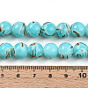 Baking Paint Glass Beads X1-DGLA-N010-10mm-03-4