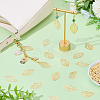 200Pcs Iron Filigree Hollow Pendants IFIN-SC0002-05-4