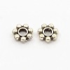 Tibetan Style Alloy Daisy Spacer Beads LF1022Y-2