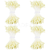 Gypsum with Cotton Cord Artificial Flower Core DIY-WH20007-36A-02-1