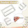 8Pcs 4 Styles Alloy Slider Buckles FIND-GF0007-01P-6