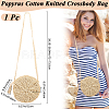 1Pc Papyrus Cotton Knitted Crossbody Bags AJEW-BBC0002-27B-2