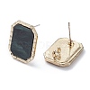 (Defective Closeout Sale) Alloy Stud Earring Findings LS-PALLOY-XCP0001-72B-2
