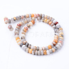 Natural Crazy Lace Agate Bead Strands G-R403-4x6-04-2