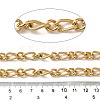 Ion Plating(IP) 304 Stainless Steel Teardrop Link Chains CHS-Q006-12G-2