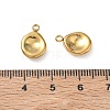 304 Stainless Steel Charms SA-CBA11D7-02G-3