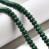 Synthetic Malachite Beads Strands G-P559-A04-01-2