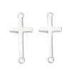925 Sterling Silver Religion Connector Charms STER-NH0001-83S-1