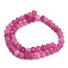Faceted Dyed Natural White Jade Beads Strands GG-CBAE966-01B-R-5