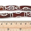 Rice Shape Tibetan Style dZi Beads Strands G-A269-A01-01-5