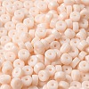 Opaque Colours Glass Seed Beads SEED-E001-P3x6mm-04-3