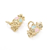Rack Plating Brass Enamel Charms X-KK-G512-19D-G-2