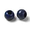 Natural Lapis Lazuli European Beads G-N342-03L-2
