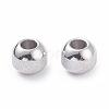Non-Tarnish Textured 304 Stainless Steel Beads STAS-P306-01C-P-2