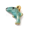 304 Stainless Steel Enamel Pendants STAS-B093-33G-05-2