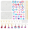 DIY Earring Making Kits DIY-TA0004-27-1