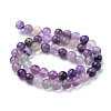 Natural Fluorite Beads Strands X-G-T055-6mm-14-2