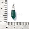 Natural Green Onyx Agate Pendants G-NH0001-02P-02-3
