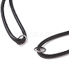 Adjustable Waxed Polyester Cord Bracelet Making AJEW-JB01312-02-2