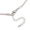 2MM Nylon Braided Cord Necklace Making MAK-A019-02P-18-3