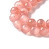 Natural Selenite Beads Strands G-C142-01A-12-2