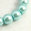 Glass Pearl Round Loose Beads For Jewelry Necklace Craft Making X-HY-6D-B12-3