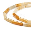Natural Topaz Jade Beads Strands X-G-F247-44-3