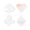 4Pcs 4 Styles Natural Freshwater Shell Beads BSHE-T014-48-2