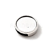 Tibetan Style Alloy Slide Charms Cabochon Settings PALLOY-Q341-04AS-LF-4