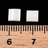 2-Hole Baking Paint Glass Seed Beads SEED-S023-17C-16-4