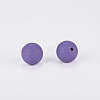Round Silicone Focal Beads SI-JX0046A-42-2