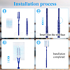 Fiber Dust Duster Replacement Pack AJEW-WA0003-63-4