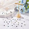 500Pcs 5 Style 2-Hole Opaque/Electroplate Glass Seed Beads SEED-SC0001-11-4