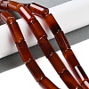 Natural Red Agate Beads Strands G-NH0019-A03-02-5