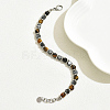 Natural Tiger Eye & Non-magnetic Synthetic Hematite Bead Bracelets for Daily Wear and Parties EA3590-2-1