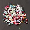 Acrylic Imitation Pearl  Beads X-OACR-XCP0001-01-2