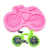 Bicycle-shaped Food Grade Silicone Molds DIY-D042-01-1