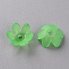 Frosted Acrylic Bead Caps MACR-S371-07A-734-2